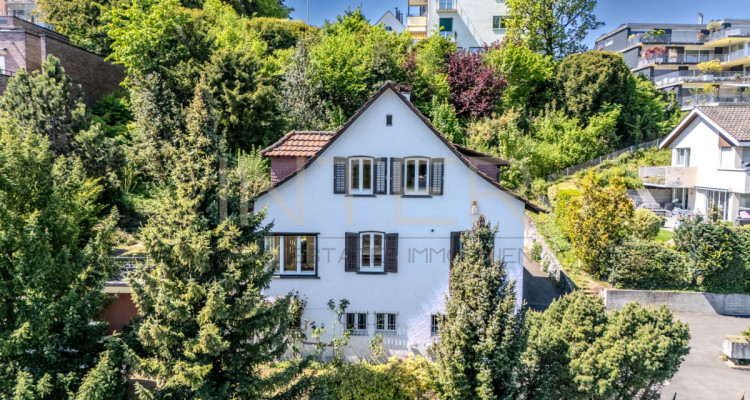 Stilvolles freistehendes 6.5-Zi-EFH mit 981 m² Grundstück, Seesicht und Entwicklungspotenzial in Oberrieden image 8