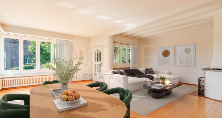 Stilvolles freistehendes 6.5-Zi-EFH mit 981 m² Grundstück, Seesicht und Entwicklungspotenzial in Oberrieden image 9