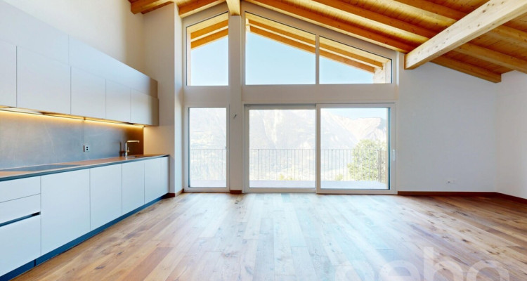 Neues Apartment mit Panoramablick, 5 Minuten von Leuk image 4