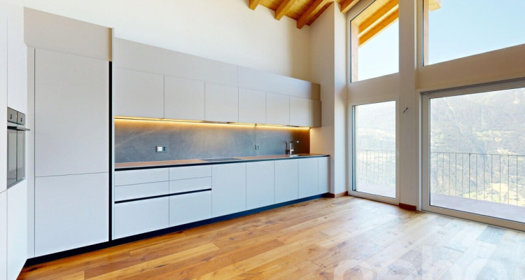 Neues Apartment mit Panoramablick, 5 Minuten von Leuk image 9