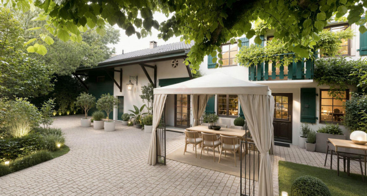 Authentique demeure villageoise de 8,5 pièces avec jardin arboré image 1
