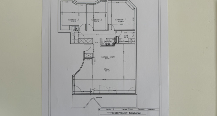 Appartement traversant en rénovation avec balcons – 3 à 4 chambres image 4