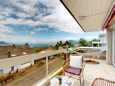 Appartement avec vue Lac panoramique ? Investissement locatif, Chernex image 9