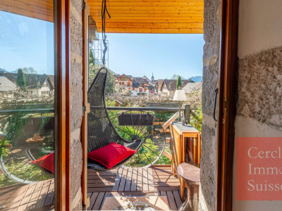 Veyrier-du-Lac ? Grand appartement de caractère de 85 m² avec jardin privatif, à 5 minutes du lac dAnnecy image 9