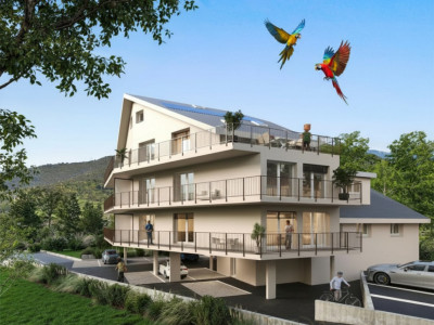 Une demeure où le jardin tutoie le ciel, Attique en duplex 4,5 pièces, 190 m² image 1