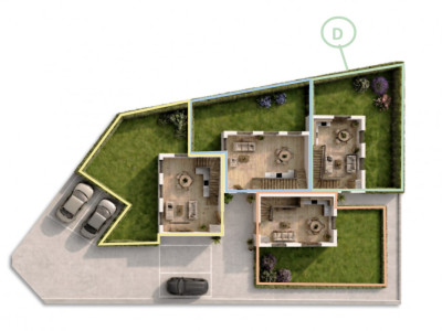 NEUVE - Jolie villa de 3.5 pièces et 92 m2 pondérés à budget maîtrisé – lot D image 2