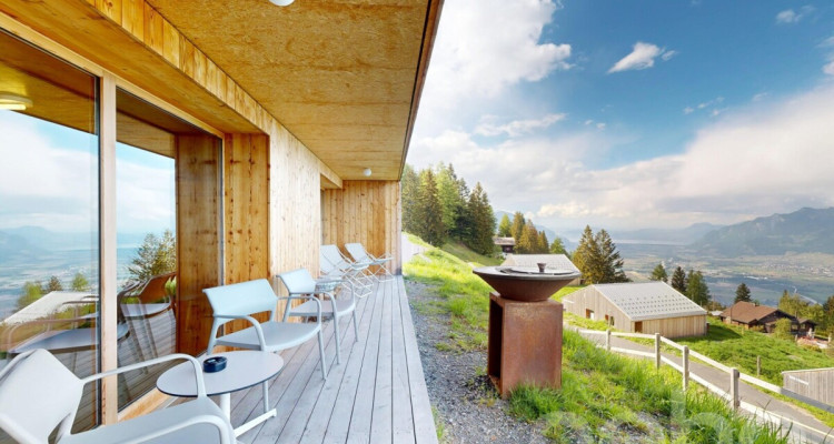 Panorama exceptionnel - Chalet darchitecte en pleine nature image 2
