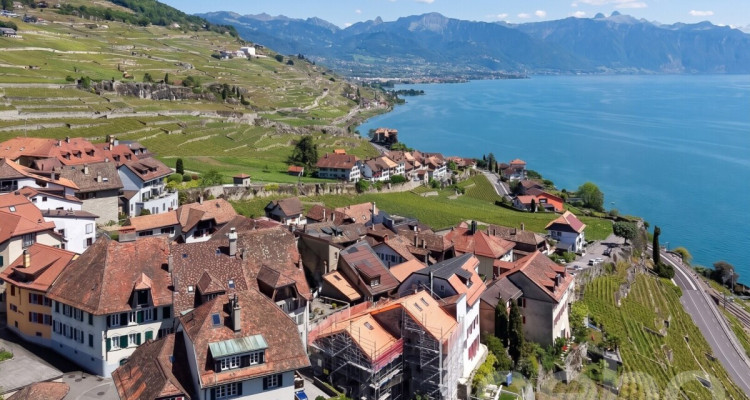 Maison vigneronne du XVII? rénovée ? Vue lac & Alpes au c?ur de Rivaz image 1