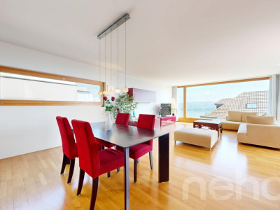 Lichtdurchflutete 5.5-Zimmer-Terrassenwohnung mit Panorama-Seesicht image 2