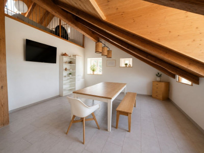 Superbe appartement en attique avec garage et place de parc extérieure image 2