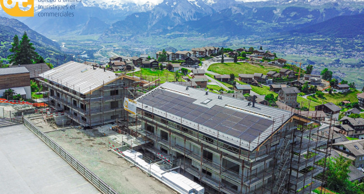 Balcon du Ciel à Nax - Résidences principales du studio au 4 pièces, actuellement sous charpente, avec fin des travaux prévue pour lhiver 2026/2027 image 4