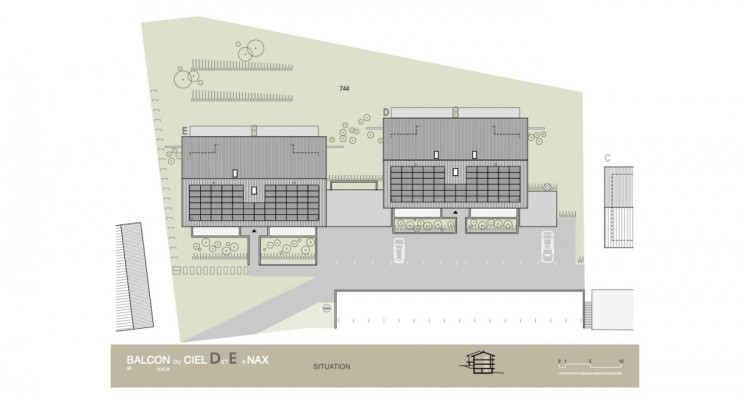 Balcon du Ciel à Nax - Résidences principales du studio au 4 pièces, actuellement sous charpente, avec fin des travaux prévue pour lhiver 2026/2027 image 5