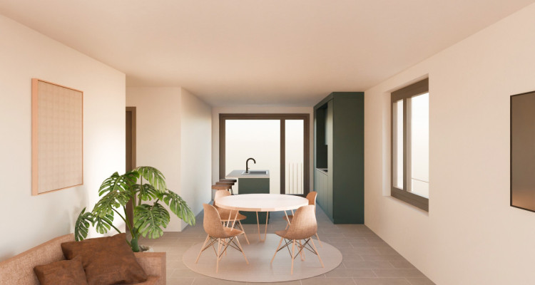 Balcon du Ciel à Nax - Résidences principales du studio au 4 pièces, actuellement sous charpente, avec fin des travaux prévue pour lhiver 2026/2027 image 13