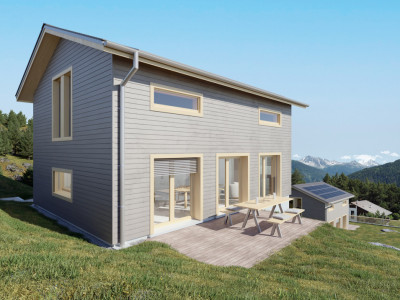 Vercorin - Roc dOrzival B | Deux chalets en résidence principale avec garages-box image 2