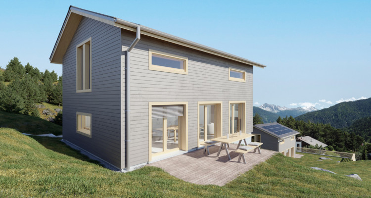 Vercorin - Roc dOrzival B | Deux chalets en résidence principale avec garages-box image 2