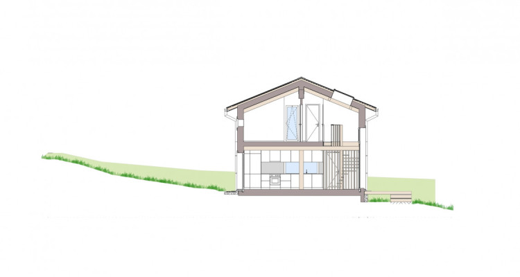 Vercorin - Roc dOrzival B | Deux chalets en résidence principale avec garages-box image 5