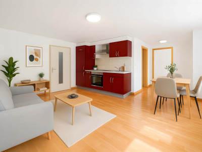 2 pièces moderne avec cuisine ouverte image 1