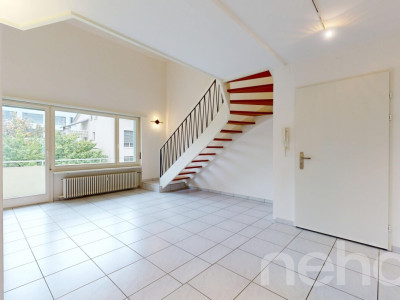 Maisonette-Dachwohnung mit drei Balkonen und eigenem Gartenanteil image 5