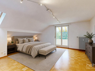 Maisonette-Dachwohnung mit drei Balkonen und eigenem Gartenanteil image 9