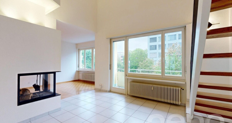 Maisonette-Dachwohnung mit drei Balkonen und eigenem Gartenanteil image 11