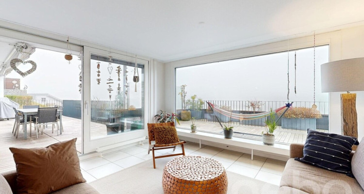 Helle, grosszügige Terrassenwohnung mit Alpensicht image 1