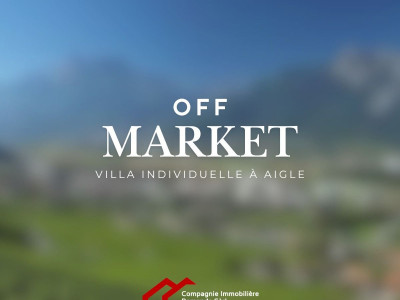 Villa individuelle Aigle 6.5 pièces image 1
