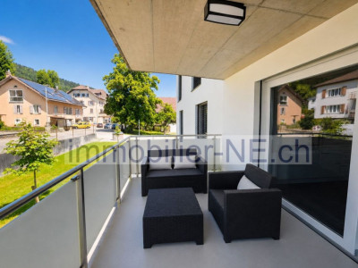 Un appartement moderne de 84 m2 avec balcon dans un cadre privilégié image 1