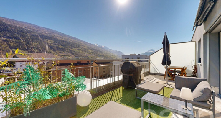 Superbe 3.5 pièces en dernier étage à Sion avec grande terrasse image 7