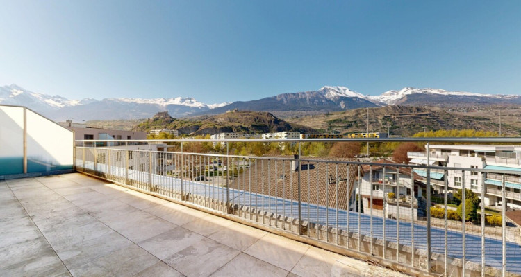 Superbe 3.5 pièces en dernier étage à Sion avec grande terrasse image 11