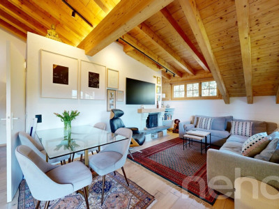 Bel appartement avec mezzanine et vue panoramique ? Chesières, Villars image 3