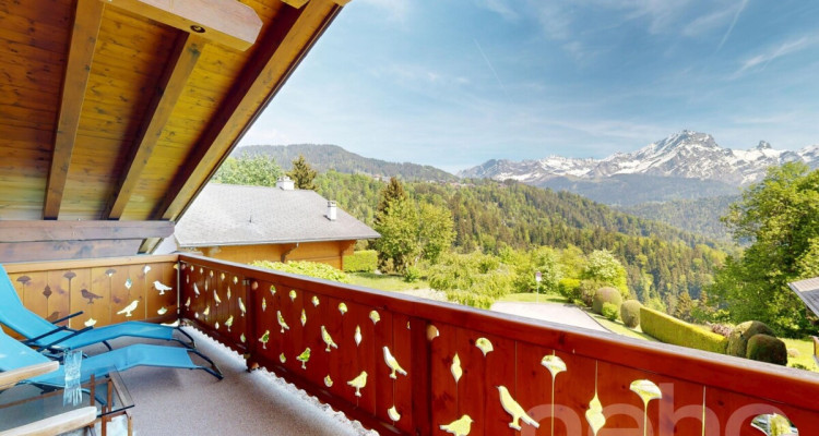 Bel appartement avec mezzanine et vue panoramique ? Chesières, Villars image 1