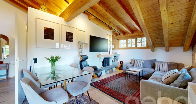 Bel appartement avec mezzanine et vue panoramique ? Chesières, Villars image 3