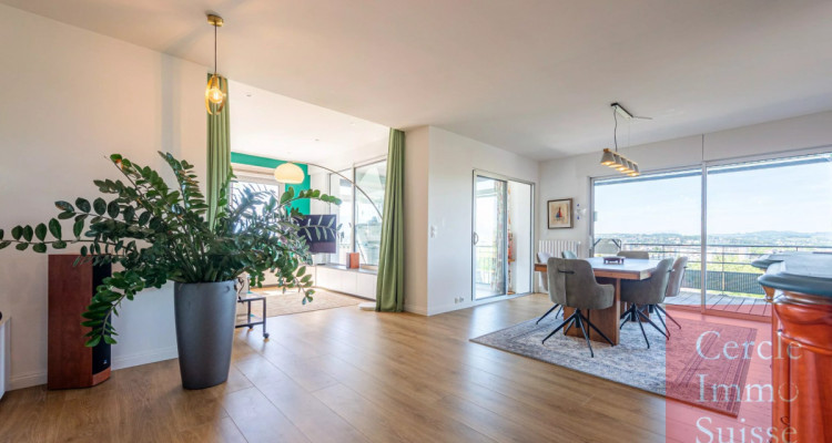 Grand appartement de 182 m² dernier étage vue panoramique Annecy et lac avec très bon diagnostique énergétique image 3
