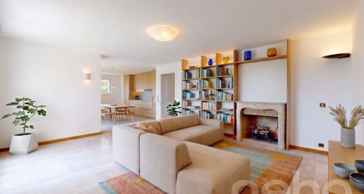 Belle maison familiale avec vue dégagée sur le lac et les Aples image 4