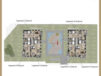 A vendre appartement de 2,5 ces avec jardin sur la Commune de Misery image 10
