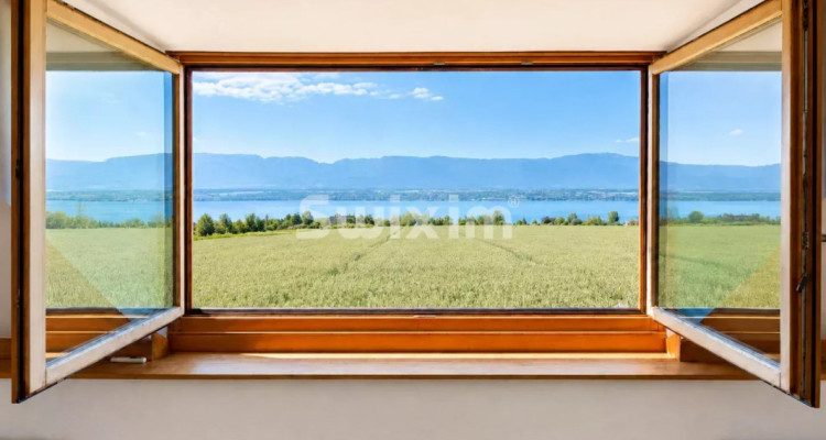 In Anières, a 6.5-room house in an expertly renovated former dairy image 1