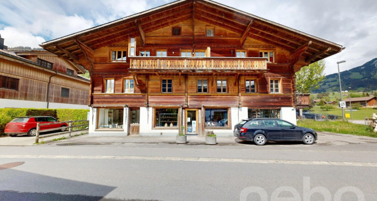 Exklusiv: Grosses Chalet für gemischte Nutzung am Dorfeingang image 1