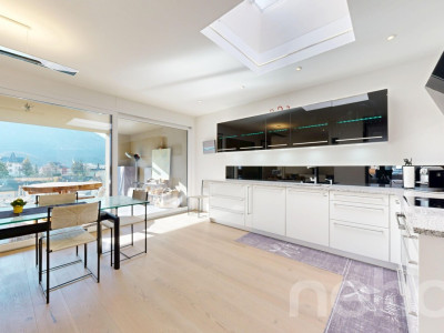 Splendide attique contemporain avec vaste loggia et vue panoramique image 5
