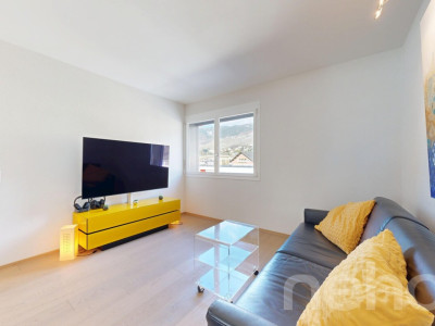 Splendide attique contemporain avec vaste loggia et vue panoramique image 11