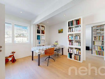 Splendide attique contemporain avec vaste loggia et vue panoramique image 12