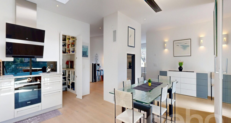 Splendide attique contemporain avec vaste loggia et vue panoramique image 3