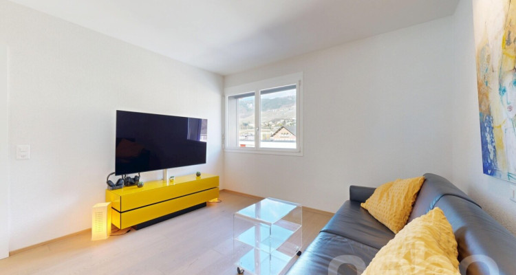 Splendide attique contemporain avec vaste loggia et vue panoramique image 11