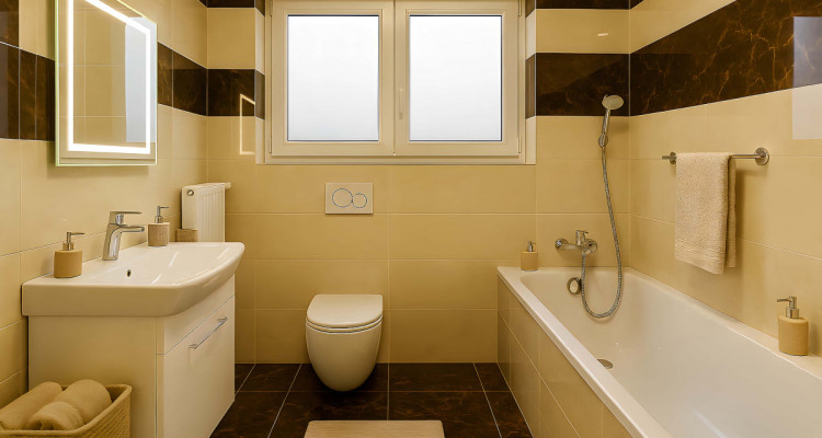 Magnifique appartement 3 pièces avec sols en marbre – lumineux  image 4