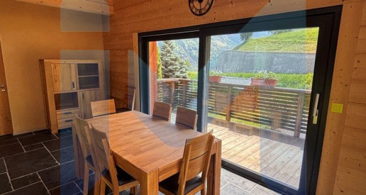 Chalet écologique à Bruson, Val de Bagnes | Résidence secondaire possible. image 6