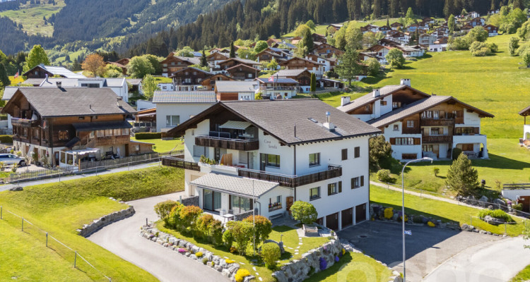 Charmante Dachwohnung mit Bergpanorama in Brigels image 1