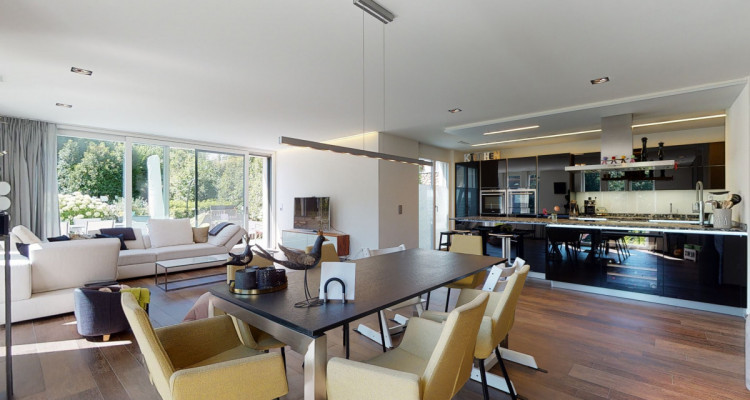 Traumhaus in zeitlosem modernen Design mit Seesicht in Naturambiente image 4