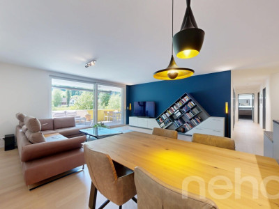 Moderne 4.5 Zimmer Wohnung mit Aussicht ins Grüne image 5