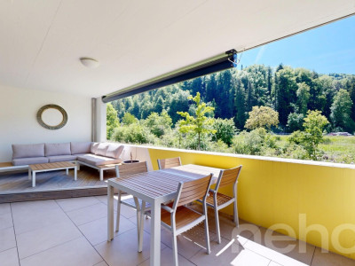 Moderne 4.5 Zimmer Wohnung mit Aussicht ins Grüne image 11