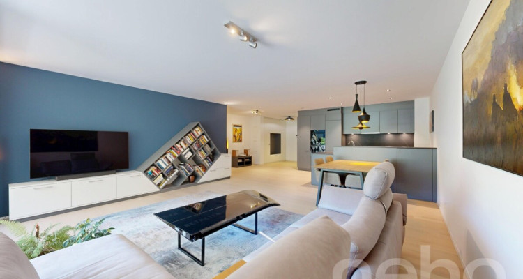 Moderne 4.5 Zimmer Wohnung mit Aussicht ins Grüne image 2