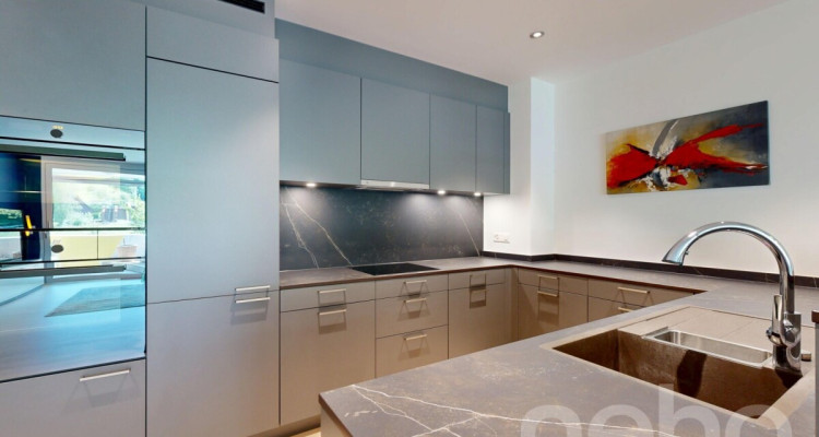 Moderne 4.5 Zimmer Wohnung mit Aussicht ins Grüne image 4